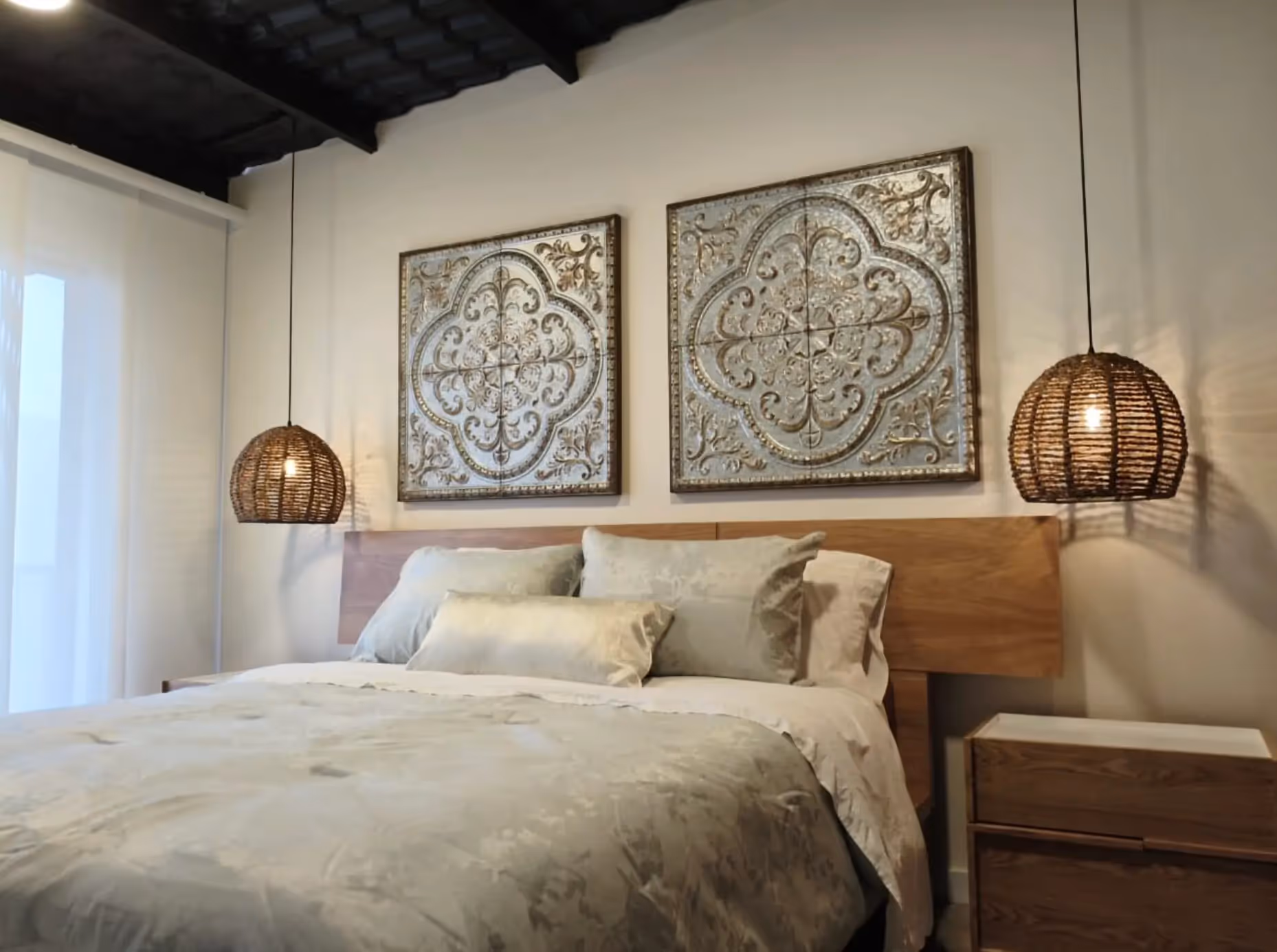 Interior de la cabaña Rio Blanco Eco Lodge